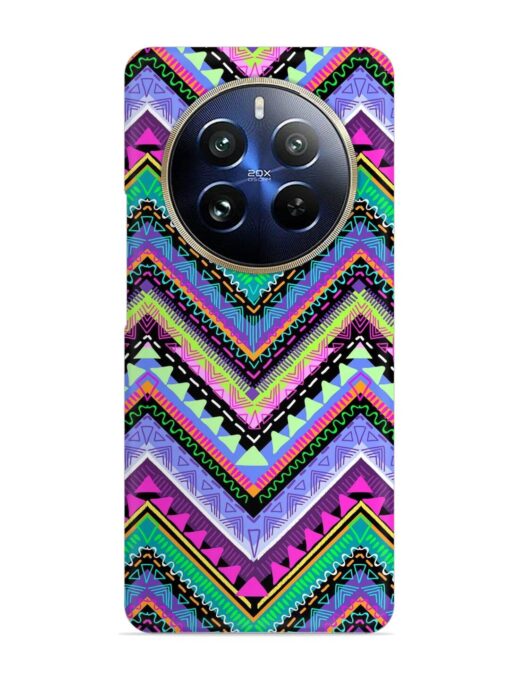 Tribal Aztec Print Snap Case for Realme 12 Pro (5G)