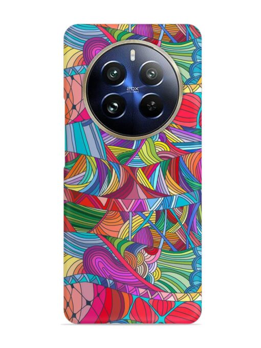 Seamless Patterns Hand Drawn Snap Case for Realme 12 Pro (5G)