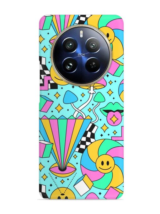 Trippy Rainbow 60S Snap Case for Realme 12 Pro (5G)