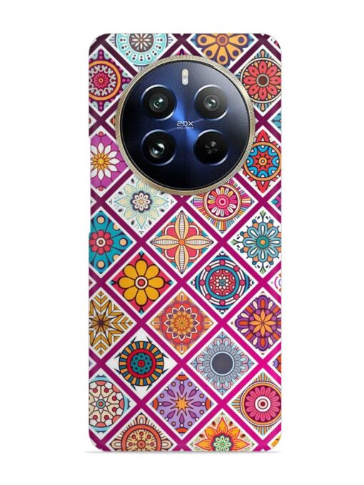 Seamless Tile Pattern Snap Case for Realme 12 Pro (5G)