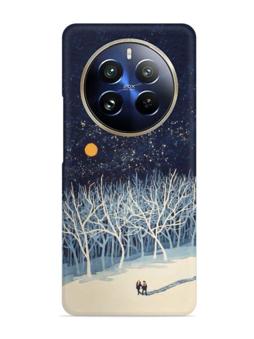 Full Moon Snowshoe Tour Snap Case for Realme 12 Pro Plus (5G)