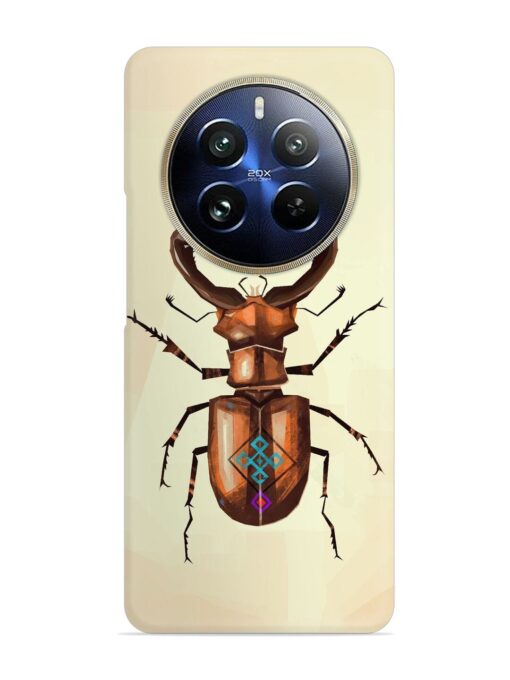 Stag Beetle Vector Snap Case for Realme 12 Pro Plus (5G) Zapvi