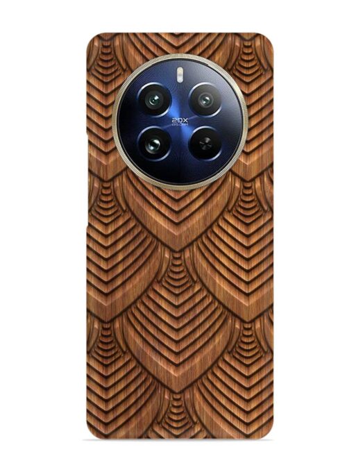 Carved Pattern On Snap Case for Realme 12 Pro Plus (5G) Zapvi