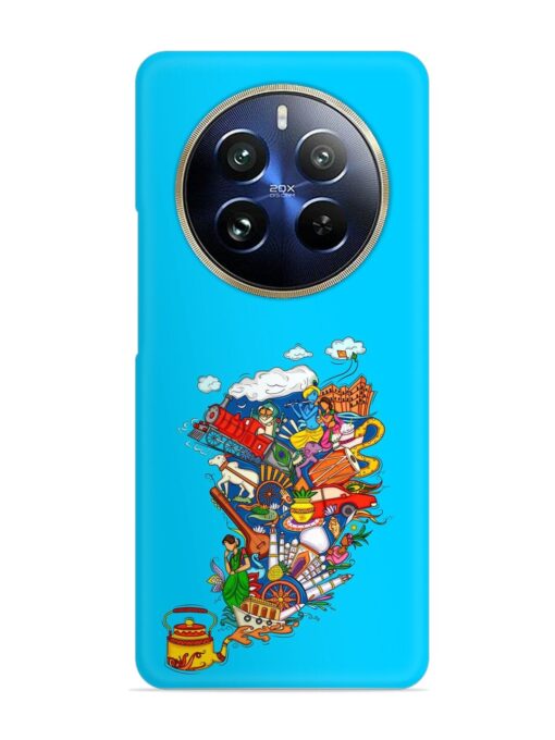 Vector Design Indian Snap Case for Realme 12 Pro Plus (5G) Zapvi