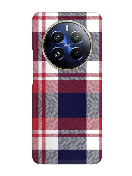 Classic Plaid Tartan Snap Case for Realme 12 Pro Plus (5G)