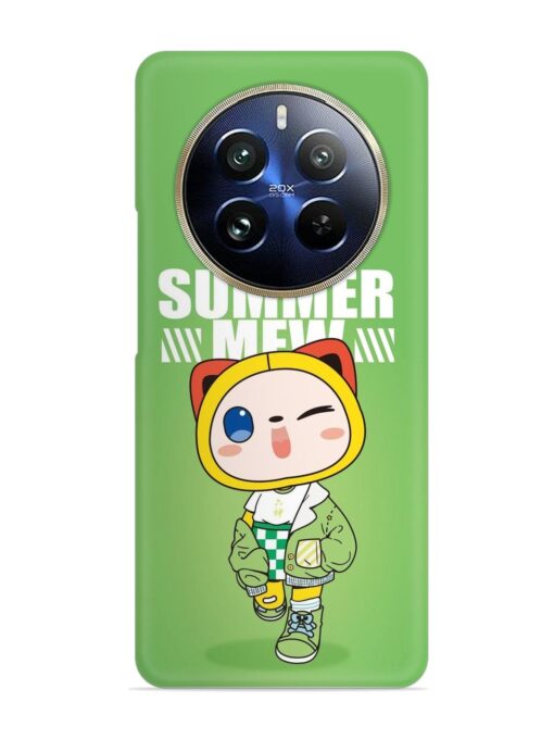 Summer Mew Snap Case for Realme 12 Pro Plus (5G)