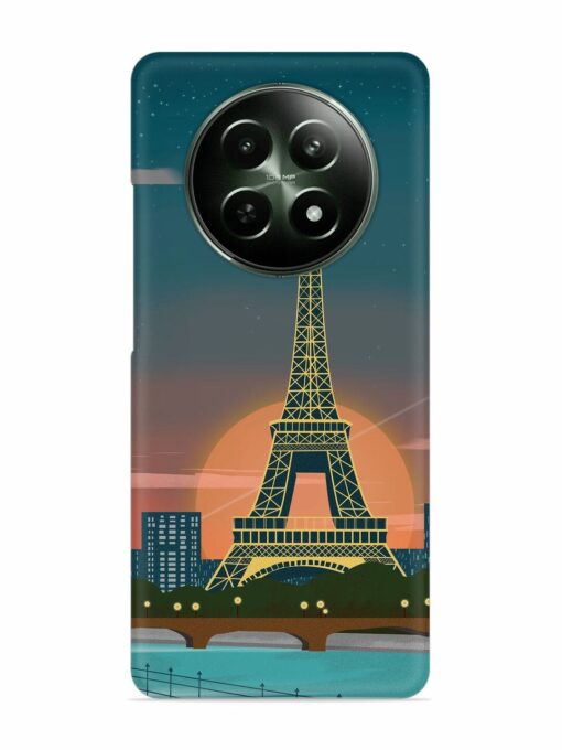 Scenery Architecture France Paris Snap Case for Realme 12X (5G) Zapvi