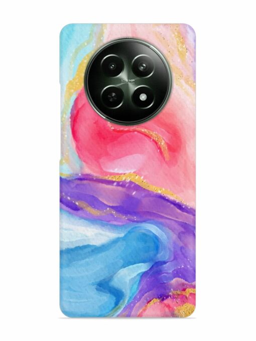 Watercolor Gradient Snap Case for Realme 12X (5G) Zapvi