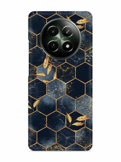 Marble Hexagon Seamless Snap Case for Realme 12X (5G) Zapvi