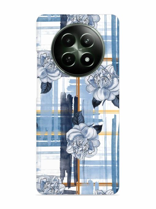 Watercolor Pattern Rose Snap Case for Realme 12X (5G) Zapvi