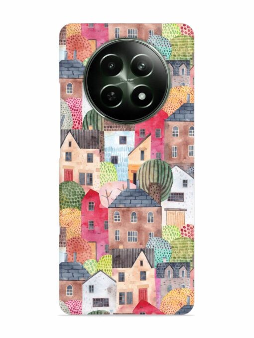 Abstract Seamless Pattern Snap Case for Realme 12X (5G) Zapvi