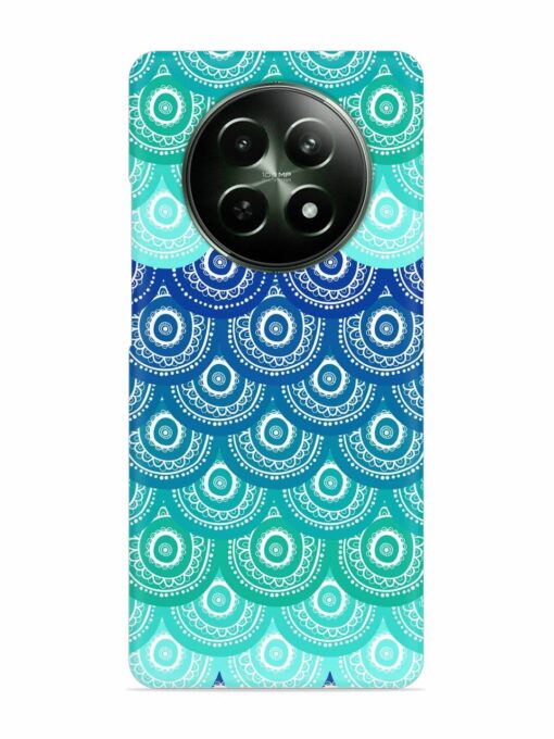 Ethnic Seamless Pattern Snap Case for Realme 12X (5G) Zapvi