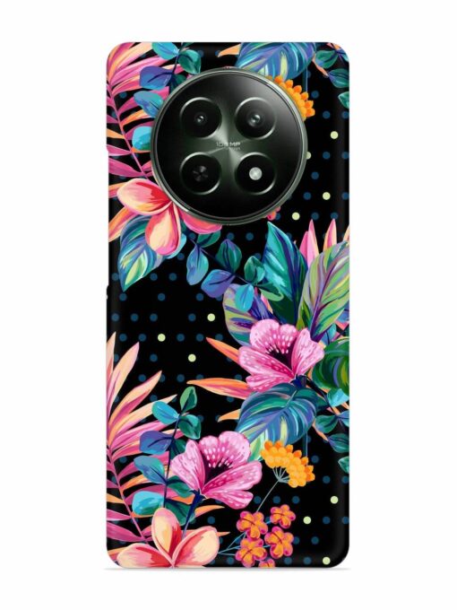 Seamless Floral Pattern Snap Case for Realme 12X (5G) Zapvi