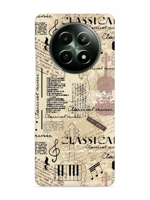 Classical Music Lpattern Snap Case for Realme 12X (5G) Zapvi