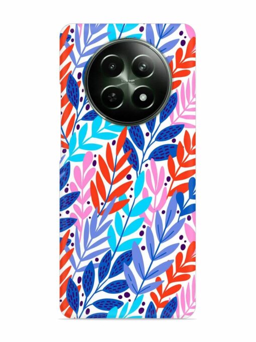 Bright Floral Tropical Snap Case for Realme 12X (5G) Zapvi