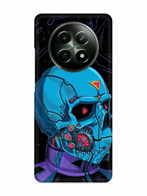 Skull Robo Vector Snap Case for Realme 12X (5G) Zapvi