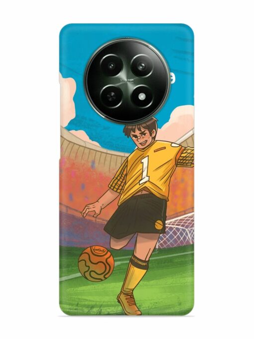 Soccer Kick Snap Case for Realme 12X (5G) Zapvi