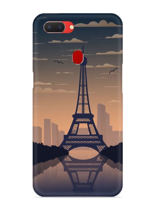 France Paris Eiffel Tower Gradient Snap Case for Realme 2