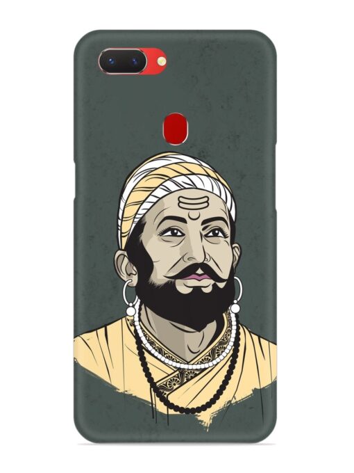 Shivaji Maharaj Vector Art Snap Case for Realme 2 Zapvi