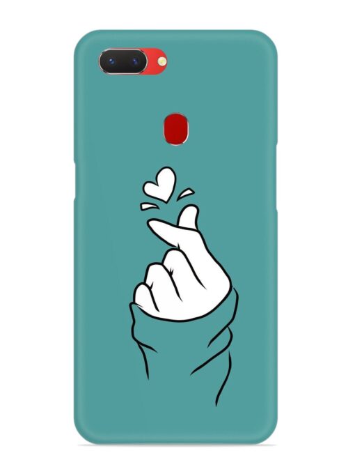 Korean Heart Sign Art Snap Case for Realme 2 Zapvi