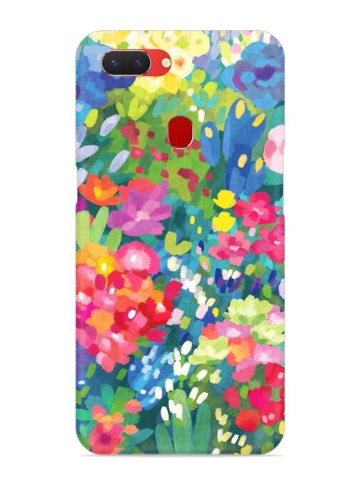 Watercolor Flower Art Snap Case for Realme 2