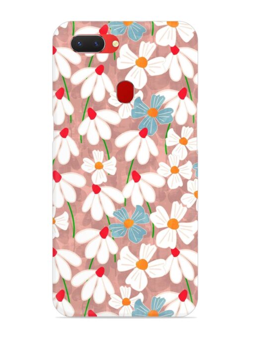 Abstract Petal Flowers Snap Case for Realme 2 Zapvi