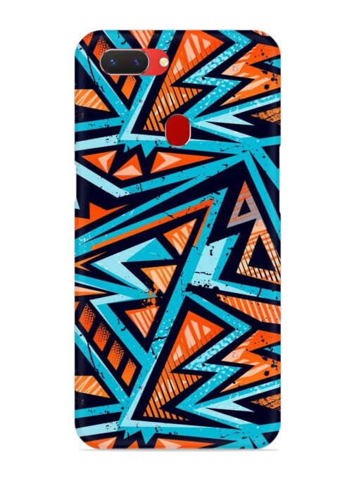 Abstract Seamless Grunge Snap Case for Realme 2