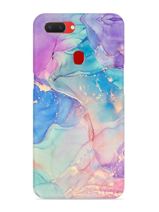 Alcohol Ink Colors Snap Case for Realme 2 Zapvi