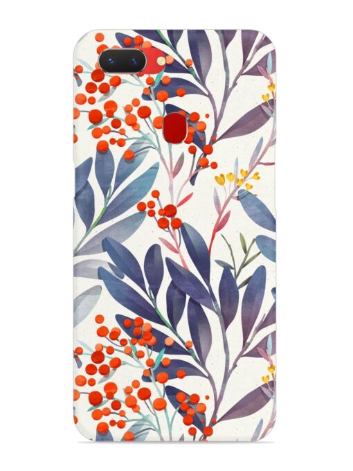 Seamless Floral Pattern Snap Case for Realme 2 Zapvi