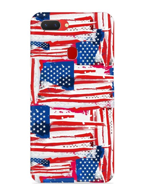 Usa Flag Seamless Snap Case for Realme 2 Zapvi