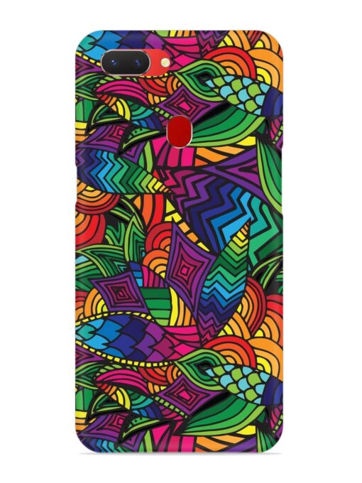 Abstract Multicolor Seamless Snap Case for Realme 2 Zapvi