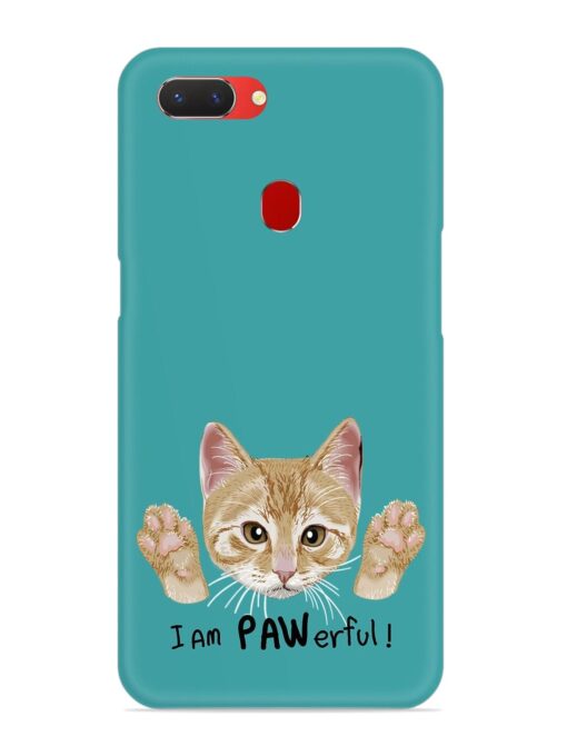 Typography Slogan Cat Snap Case for Realme 2