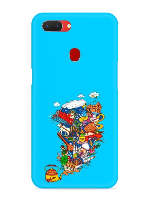 Vector Design Indian Snap Case for Realme 2