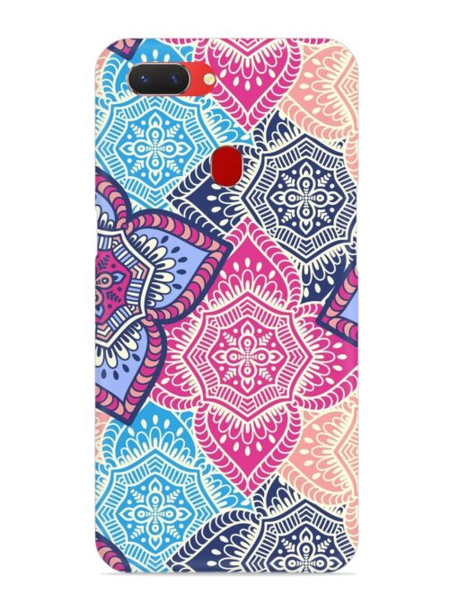 Ethnic Floral Seamless Snap Case for Realme 2