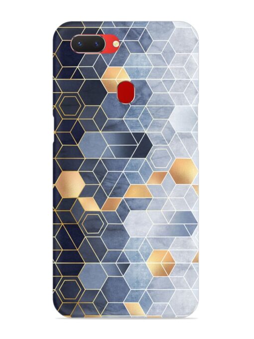 Geometric Abstraction Hexagons Snap Case for Realme 2