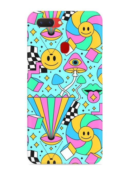 Trippy Rainbow 60S Snap Case for Realme 2