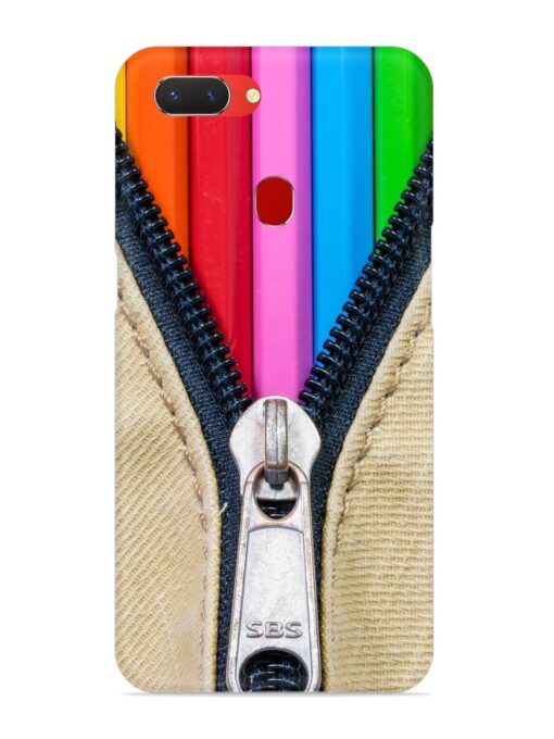 Zip In Color Snap Case for Realme 2 Zapvi