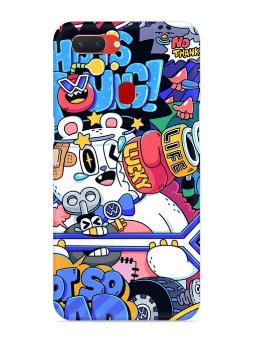 Universal Doodle Snap Case for Realme 2