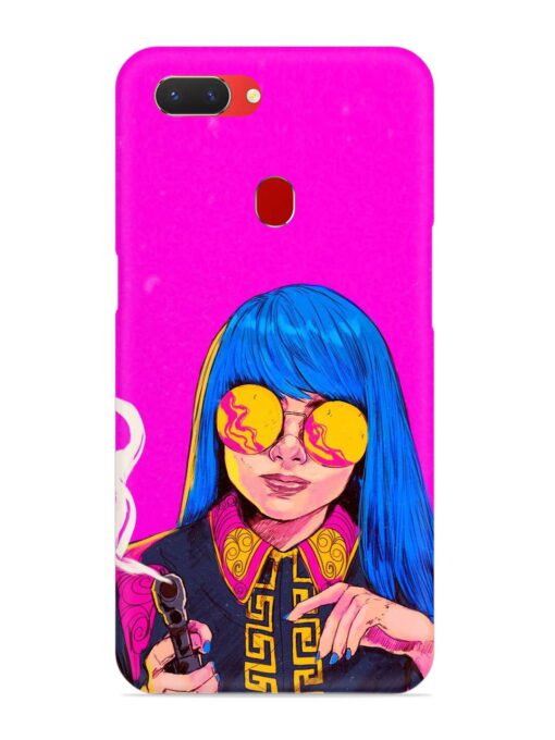 Aesthetic Anime Girl Snap Case for Realme 2