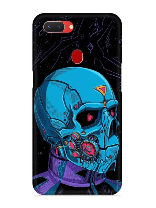 Skull Robo Vector Snap Case for Realme 2 Zapvi