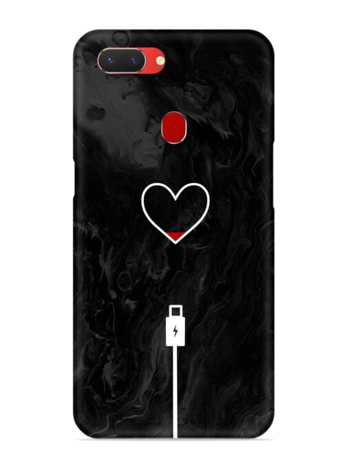 Heart Charging Vector Snap Case for Realme 2 Zapvi