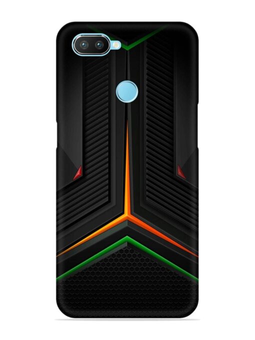 Orange Triangle Light Snap Case for Realme 2 Pro Zapvi