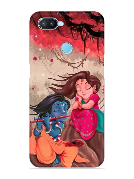 Radhe Krishna Water Art Snap Case for Realme 2 Pro