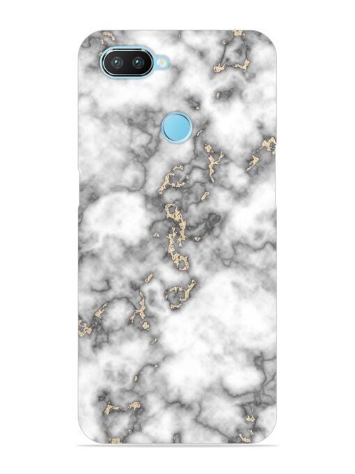 Gray And Gold Marble Snap Case for Realme 2 Pro