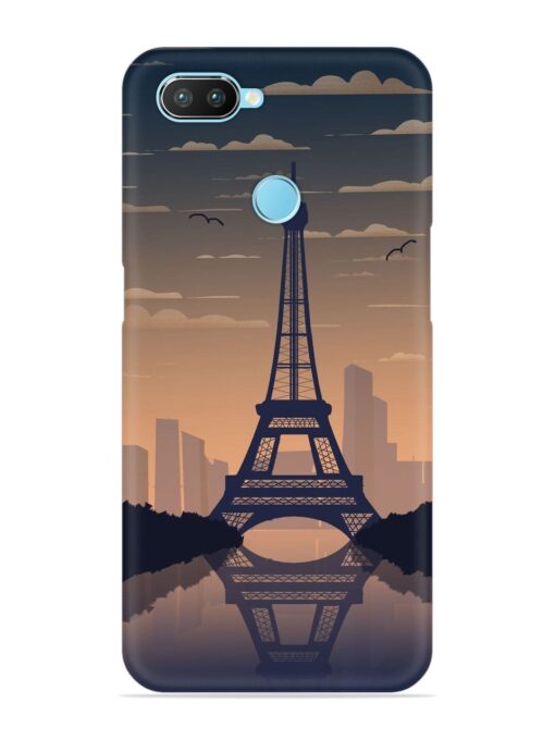 France Paris Eiffel Tower Gradient Snap Case for Realme 2 Pro Zapvi