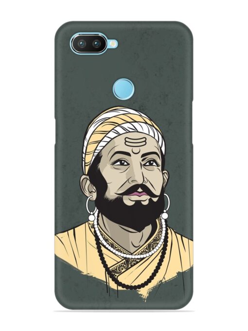 Shivaji Maharaj Vector Art Snap Case for Realme 2 Pro