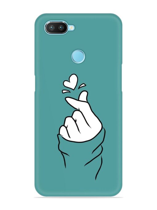 Korean Heart Sign Art Snap Case for Realme 2 Pro Zapvi