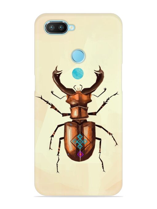 Stag Beetle Vector Snap Case for Realme 2 Pro