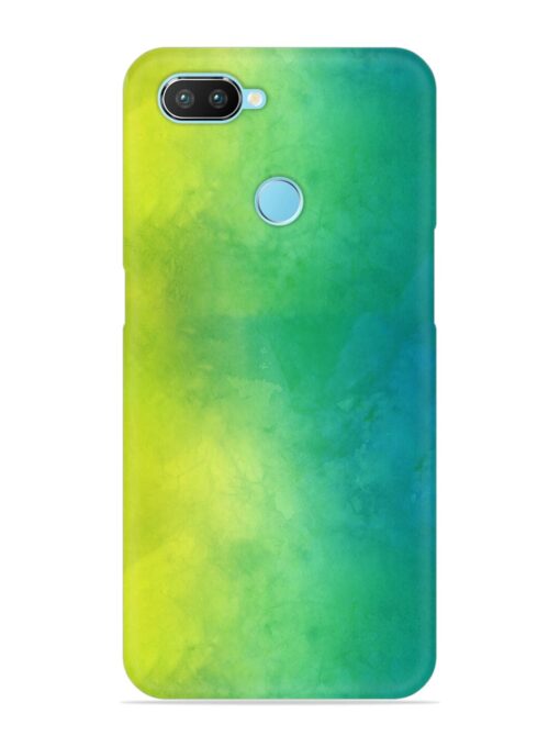 Yellow Green Gradient Snap Case for Realme 2 Pro Zapvi