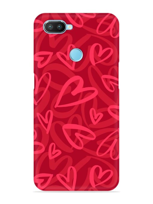 Seamless Romantic Pattern Snap Case for Realme 2 Pro Zapvi